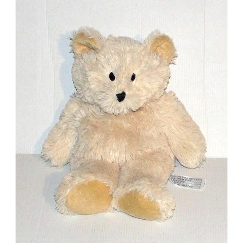 Peluche Ours Beige Bouillotte Intelex Micro Ondable 33 Cm