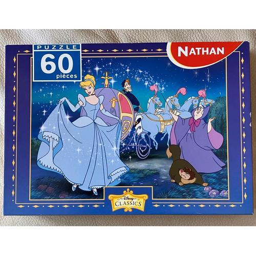 Puzzle Nathan 60 Pièces En Route Pour Le Bal « Cendrillon »