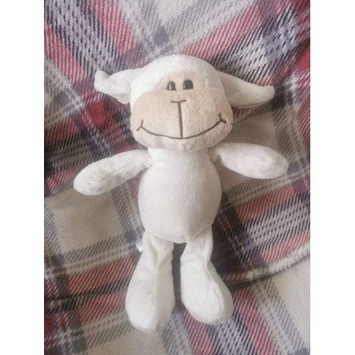 Doudou Peluche Mouton Écru Beige Kinder