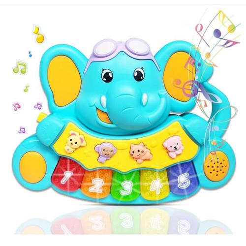 Jouets Pour Bébé 6 Mois 1 An Éléphan Clavier Piano Musicaux Jouets Bébé 6 12 18 Mois C'est Génial Cadeaux Pour Bébé 6-12-18 Mois 1 An Garçons Filles