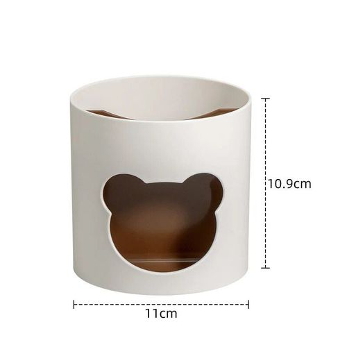 Porte-Stylo Ours Kawaii,Boîte De Rangement Pour Trombones,Ruban À Crayons,Outil De Bureau Multifonction,Fournitures De Bureau - Type A4