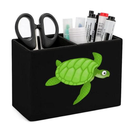Porte-Stylo Tortue Pour Bureau,Pot À Stylo,Porte-Crayons,Stockage De Pinceaux De Maquillage,Fournitures De Papeterie De Bureau,Évaluation Pour Le Bureau À Domicile #S