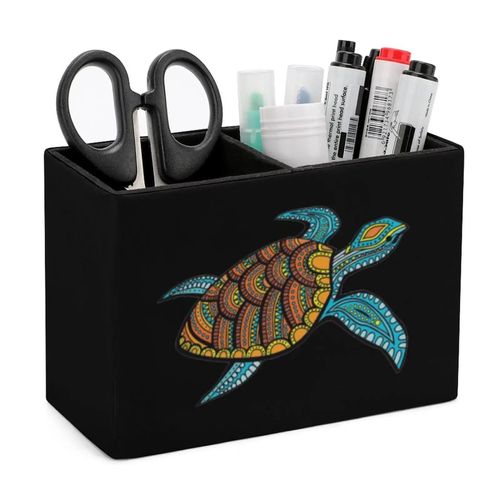 Porte-Stylo Tortue Pour Bureau,Pot À Stylo,Porte-Crayons,Stockage De Pinceaux De Maquillage,Fournitures De Papeterie De Bureau,Évaluation Pour Le Bureau À Domicile #T