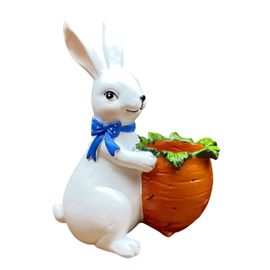 Pot À Crayons En Forme De Lapin,Porte-Stylo De Bureau,Accessoires De Bureau,Porte-Crayon,Étui De Rangement,Boîte De Papeterie,Cadeaux Pour Enseignants - Type White