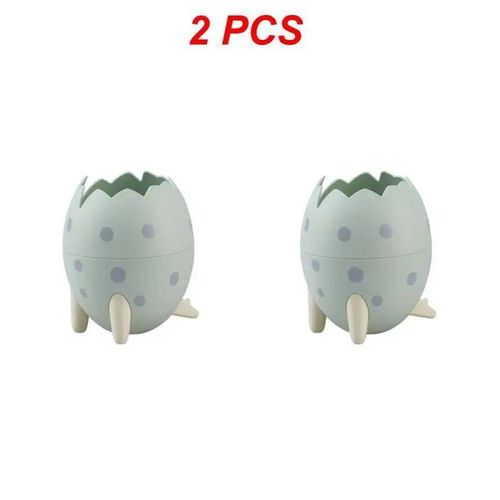 Porte-Stylo En Plastique En Forme D'?uf De Dinosaure Mignon,Pot À Crayons,Conteneur De Bureau,Boîte De Rangement Pour Enfants,1 Pièce,2 Pièces - Type A 2pcs