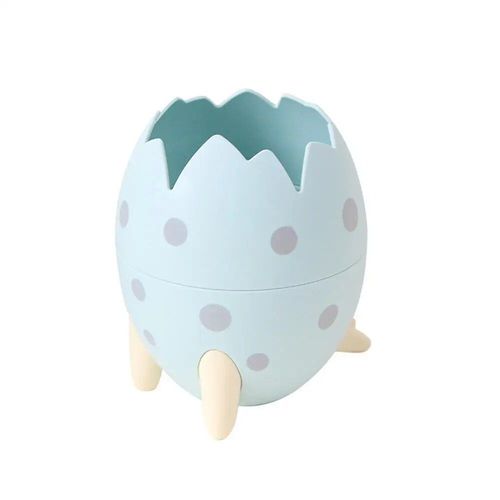 Pot À Crayons En Plastique Avec Motif De Dinosaure Pour Enfant,Conteneur De Stylo En Forme D'emouf,Boîte D'acquisition,Cadeau - Type Blue-6x13cm