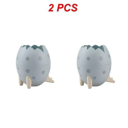 Porte-Stylo En Plastique En Forme D'?uf De Dinosaure Mignon,Pot À Crayons,Conteneur De Bureau,Boîte De Rangement Pour Enfants,1 Pièce,2 Pièces - Type B 2pcs