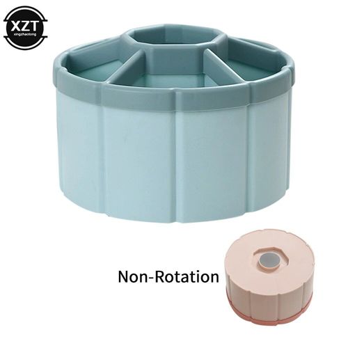 Porte-Stylo Rotatif À 360 °,Grande Roue À 6 Compartiments,Grande Capacité,Boîte De Rangement Pour Crayons Mignons,Organisateur De Bureau,Papeterie Scolaire Et De Bureau - Type Bl-2