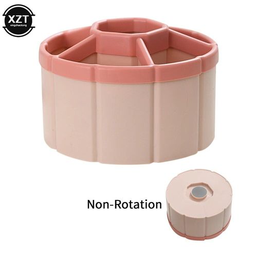 Porte-Stylo Rotatif À 360 °,Grande Roue À 6 Compartiments,Grande Capacité,Boîte De Rangement Pour Crayons Mignons,Organisateur De Bureau,Papeterie Scolaire Et De Bureau - Type Pi-2