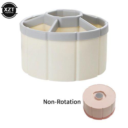 Porte-Stylo Rotatif À 360 °,Grande Roue À 6 Compartiments,Grande Capacité,Boîte De Rangement Pour Crayons Mignons,Organisateur De Bureau,Papeterie Scolaire Et De Bureau - Type W-2