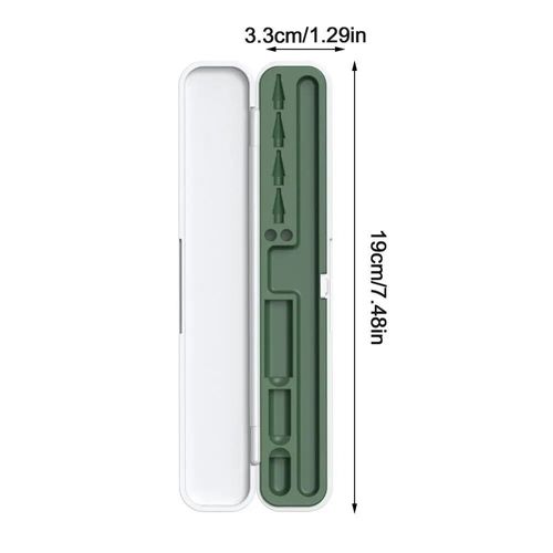 Étui De Voyage Avec Couvercle Pour Tablette,Boîte De Rangement Pour Stylet,Porte-Stylo,Protecteur D'embouts De Crayon,1ère Et 2ème Génération - Type Blue