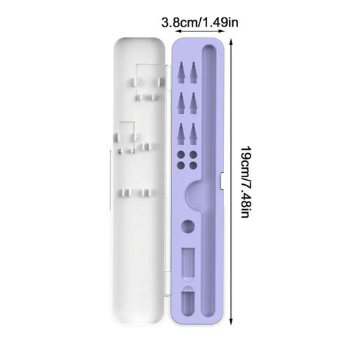 Boîte De Rangement Pour Crayon De Tablette,Étui De Protection,Porte-Stylo,Protecteur D'embouts De Crayon,Accessoires De Stylo De Tablette D'évaluation - Type Yellow