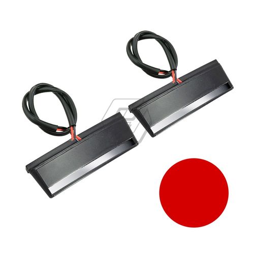 Rouge - Boîtier De Clignotant Led Pour Rétroviseur Latéral De Moto, Pour Honda Goldoogl1800 Gl 1800 2001 2017 (#7513)