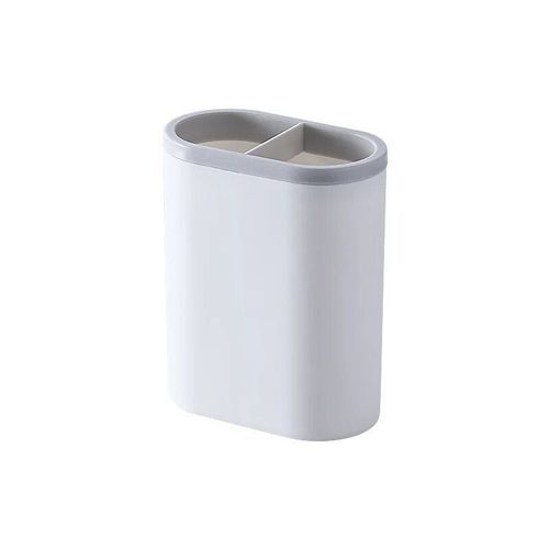 Porte-Stylo De Bureau,Boîte De Rangement Créative À 6 Compartiments Multifonctions Pour Crayons De Maquillage,Papeterie Scolaire Et De Bureau - Type Beige