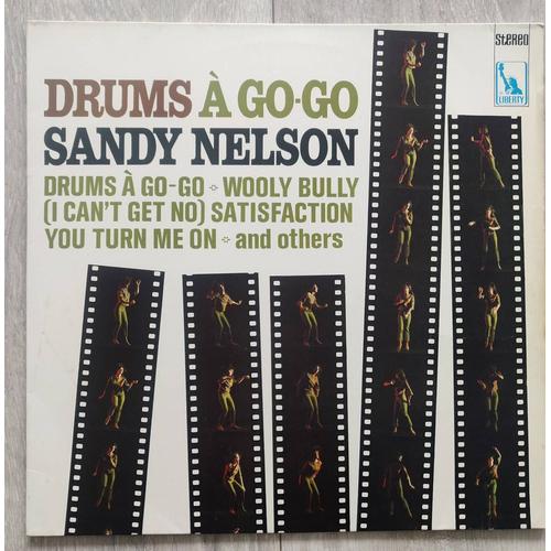 Sandy Nelson * Drums A Go-Go *- Vinyle, Lp, Germany 1968, Instrumental,Surf,Beat -