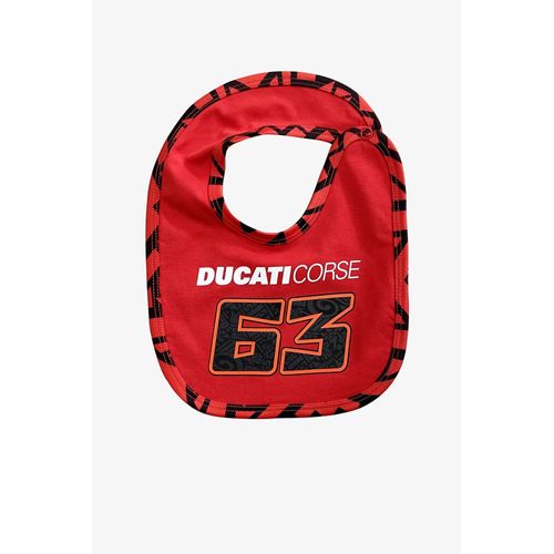 Bavoir Enfant Francesco Bagnaia 63 Ducati Corse Officiel Motogp