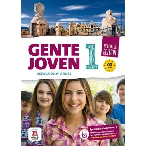 Espagnol 1re Année Gente Joven 1 A1-A2