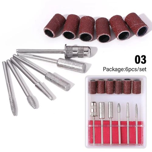 Ponceuse À Ongles Électrique,Outil De Polissage,Exfoliant,Pour Pédicure - Type Drill Bits D 