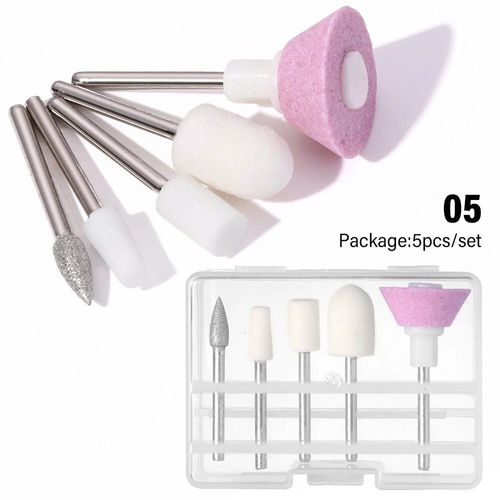 Ponceuse À Ongles Électrique,Outil De Polissage,Exfoliant,Pour Pédicure - Type Drill Bits E 