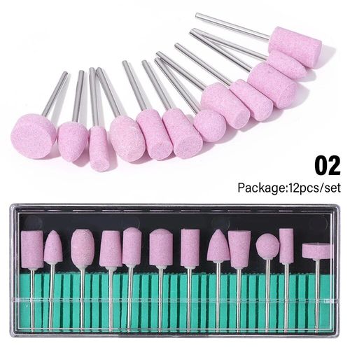 Ponceuse À Ongles Électrique,Outil De Polissage,Exfoliant,Pour Pédicure - Type Drill Bits B 