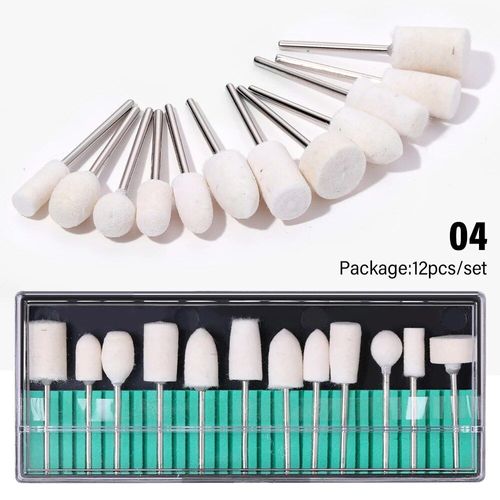 Ponceuse À Ongles Électrique,Outil De Polissage,Exfoliant,Pour Pédicure - Type Drill Bits C 