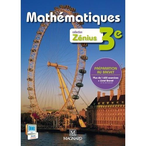 Mathématiques 3e - Manuel Élève
