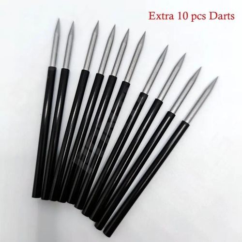 A-10 Pièces Flèches - Arbalète Pliable Avec Flèches, Mini Arc Portable, Jouets De Poche En Plastique, Catapulte De Fête, Ensemble'arme De Tir À L'arc Réutilisable