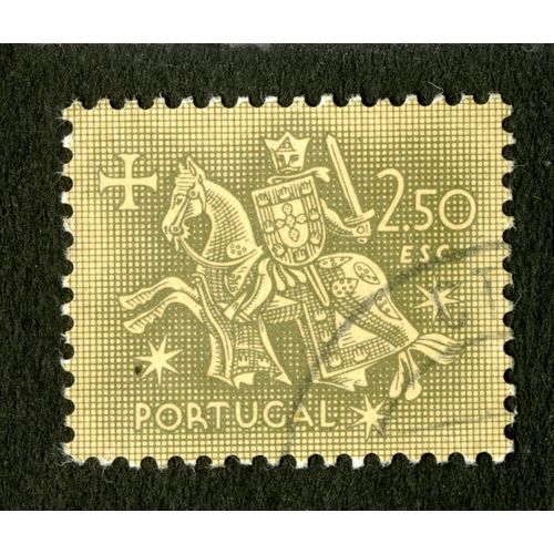 Timbre Oblitéré Portugal, 2.50 Esc