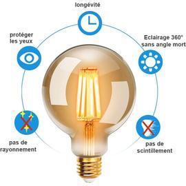 Ampoule LED (T185) Tube / Vintage, culot E27, 4W , lumière blanc chaud