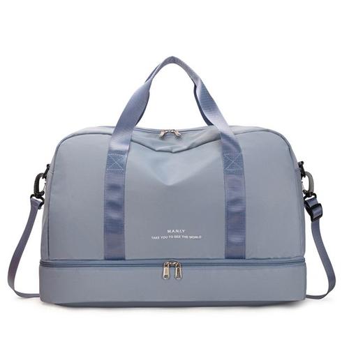 Bleu - Sac à Main en Nylon pour Femme et Homme, Bagage, Bandoulière, Voyage, Décontracté, Mode Initiée