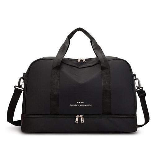 Noir - Sac à Main en Nylon pour Femme et Homme, Bagage, Bandoulière, Voyage, Décontracté, Mode Initiée