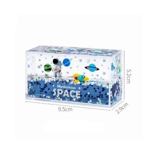 Croisière Spatiale L - Bouteille De Dérive De Fluide Décoration De Bureau, Bateau De Croisière Titanic, Décor De Sablier, Fluide Flottant, Décompression, Jouet, Cadeau