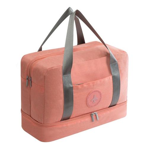 style1 orange - Sac de Rangement à Mathiation pour Bagages, Pochette de Voyage avec Chaussures en Maille, Organisateur de Cosmétiques