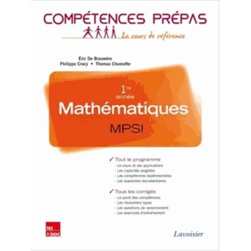 Mathématiques Mpsi 1re Année