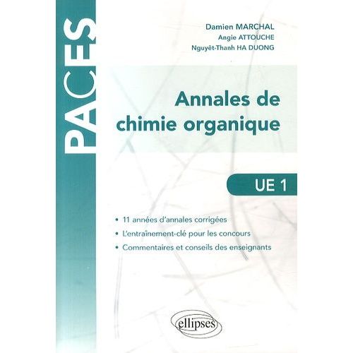Annales De Chimie Organique Ue 1