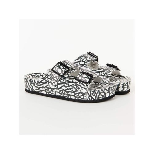 Claquette Armani Exchange B&w Classic Blanc