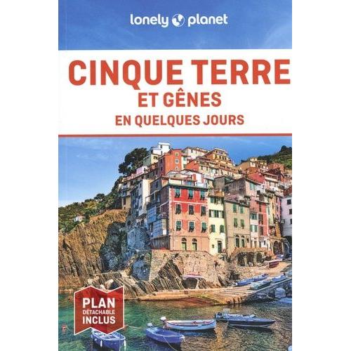 Cinque Terre Et Gênes En Quelques Jours - (1 Plan Détachable)