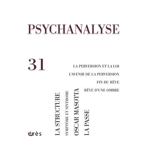 Psychanalyse - N° 31, Novembre 2014