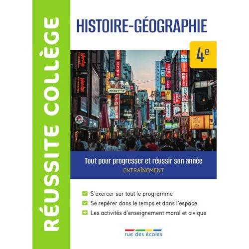 Histoire-Géographie 4e Réussite Collège