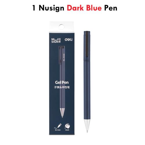 Stylo Bleu De Stylos Gel En Métal, Stylo Signe Rollerball Puchka Caneta Gel 0.5mm Premec Suisse Recharge Bureau École Fournisseur