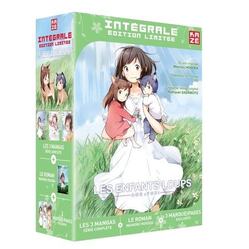 Enfants Loups (Les) - Ame Et Yuki - Coffret Intégrale