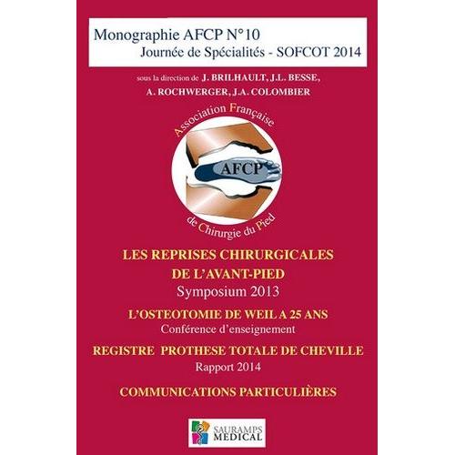 Journées De Spécialités - Sofcot 2014