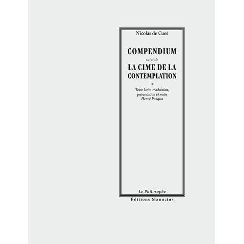 Compendium - Suivi De La Cime De La Contemplation