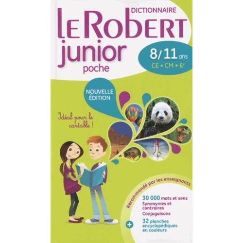 Le Robert Junior Poche - 8/11 Ans Ce Cm 6e