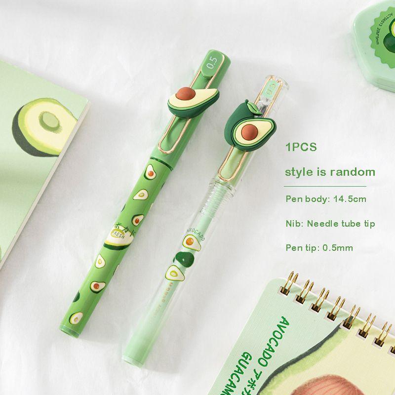 Craquez pour ce stylo vert de dix couleurs avec un avocat trop mignon