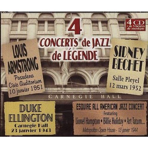 4 Concerts De Jazz De Légende