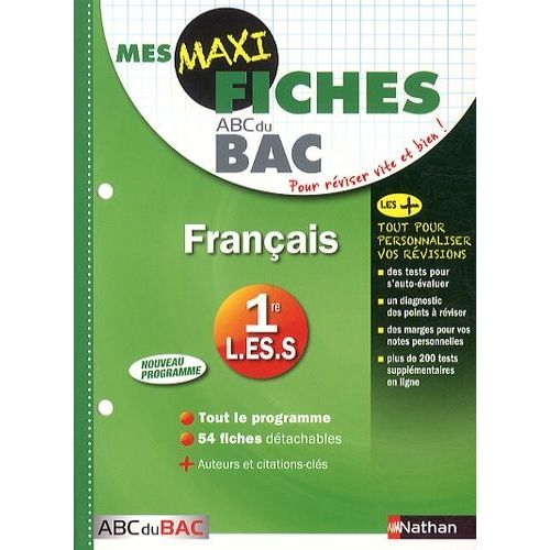 Français 1e L, Es, S