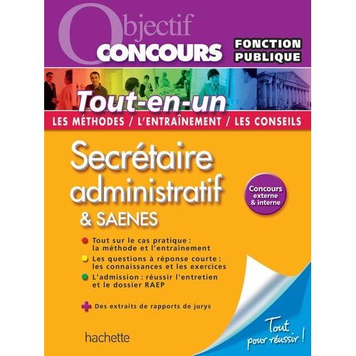 Secrétaire Administratif & Saenes - Concours Externe & Interne