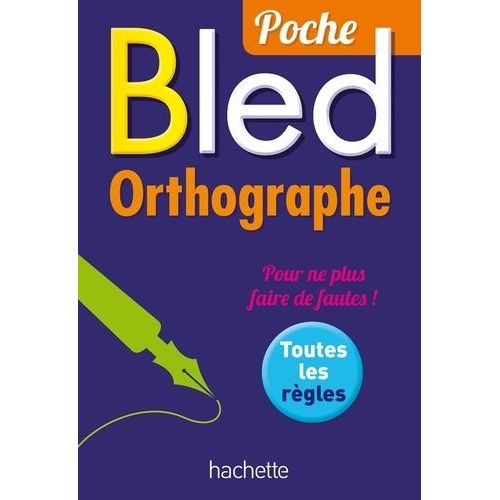 Bled Orthographe Poche