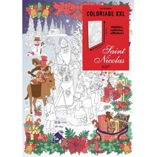 Coloriage Xxl : Saint-Nicolas